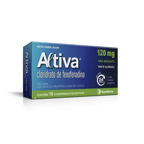 ALTIVA 120MG 10 COMPRIMIDOS FEXOFENADINA CLORIDRATO