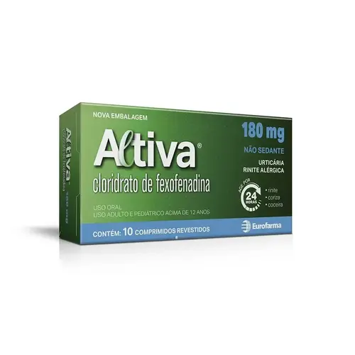 ALTIVA 180MG 10 COMPRIMIDOS FEXOFENADINA CLORIDRATO