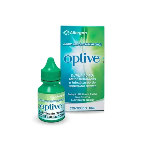OPTIVE SOLUCAO OFTALMICA 15ML CARBOXIMETILCELULOSE