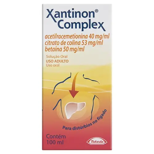 XANTINON COMPLEX 100ML COLINA CITRATO + BETAINA + ACETILRACEMETIONINA