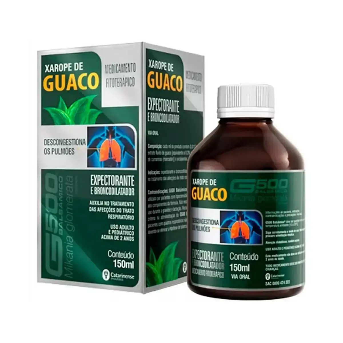 G500 BALSAMICO 150ML MIKANIA GLOMERATA