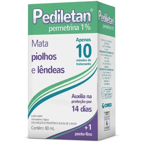 PEDILETAN 1% LOCAO 60ML PERMETRINA