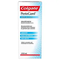 SOLUCAO BUCAL COLGATE PERIOGARD 0,12% S/ ALCOOL 250ML