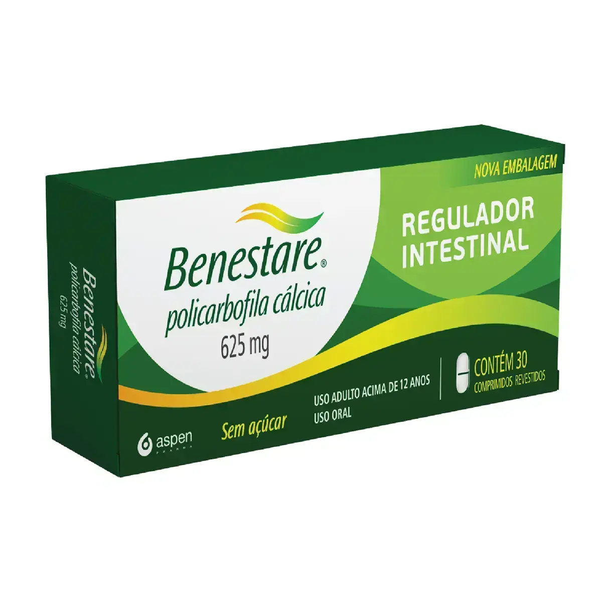 BENESTARE 625MG 30 COMPRIMIDOS POLICARBOFILA CALCICA