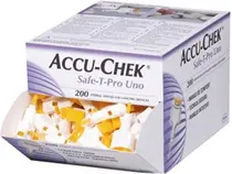 LANCETA ACCU-CHEK SAFE-T-PRO UNO 200 UNIDADES