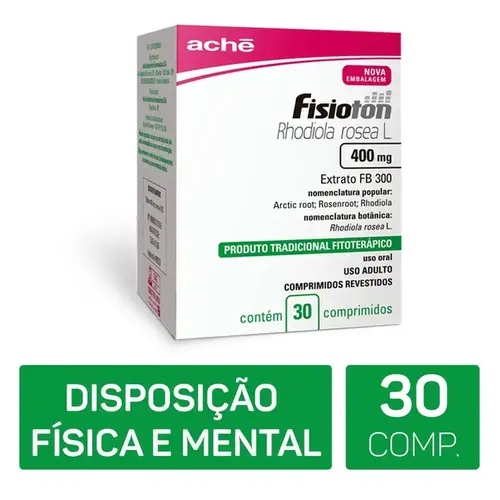 FISIOTON 400MG 30 COMPRIMIDOS RHODIOLA ROSEA