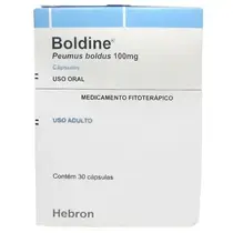 BOLDINE 100MG 30 CAPSULAS