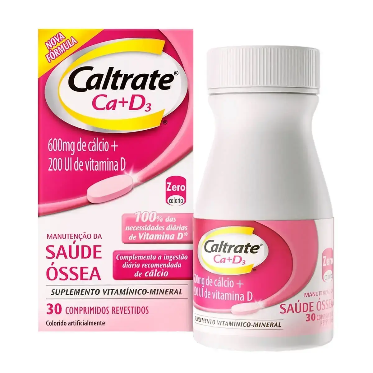 CALTRATE D 600MG + 200UI 30 COMPRIMIDOS CARBONATO DE CALCIO