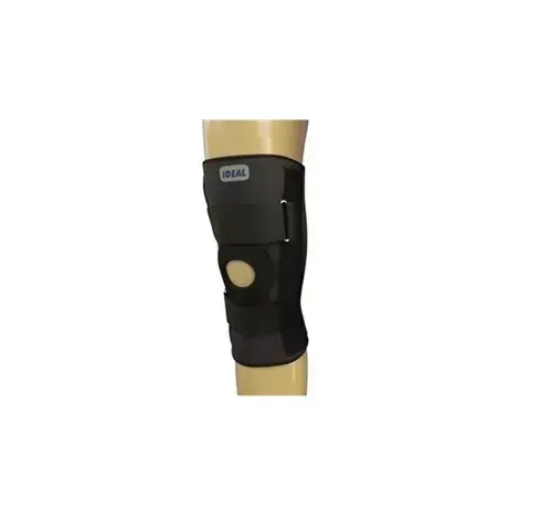 JOELHEIRA IDEAL NEO PRETO TAMANHO P COM SUPORTE