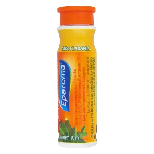 EPAREMA LARANJA 1 FLACONETE 10ML EXTRATO  BOLDO + RUIBARBO + CASCARA SAGRADA