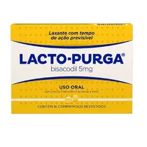 LACTO PURGA 5MG 16 COMPRIMIDOS BISACODIL