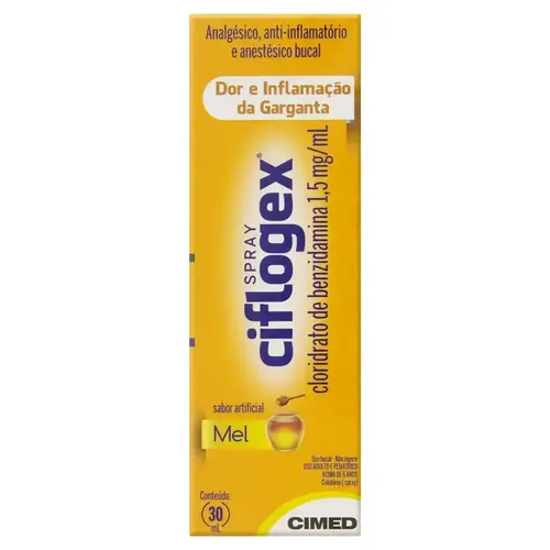 CIFLOGEX COLUT MEL SPRAY 30ML BENZIDAMINA CLORIDRATO