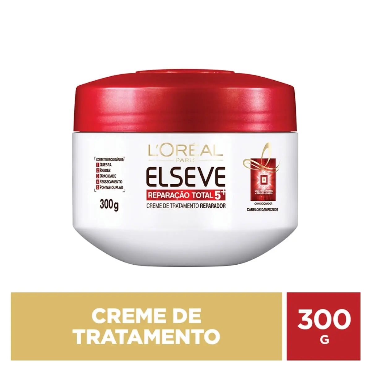 CREME DE TRATAMENTO ELSEVE REPARACAO TOTAL 5 300GR