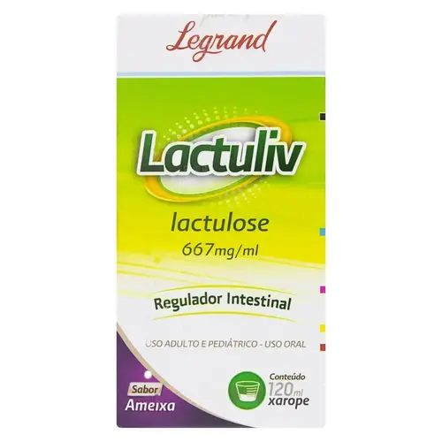 LACTULIV 667MG/ML 120ML AMEIXA LACTULOSE