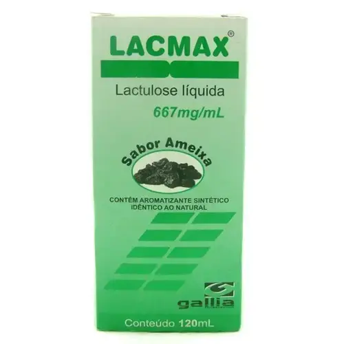 LACMAX 667MG/ML 120ML SABOR AMEIXA LACTULOSE