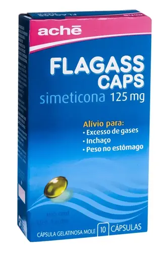 FLAGASS 125MG 10 CAPSULAS SIMETICONA