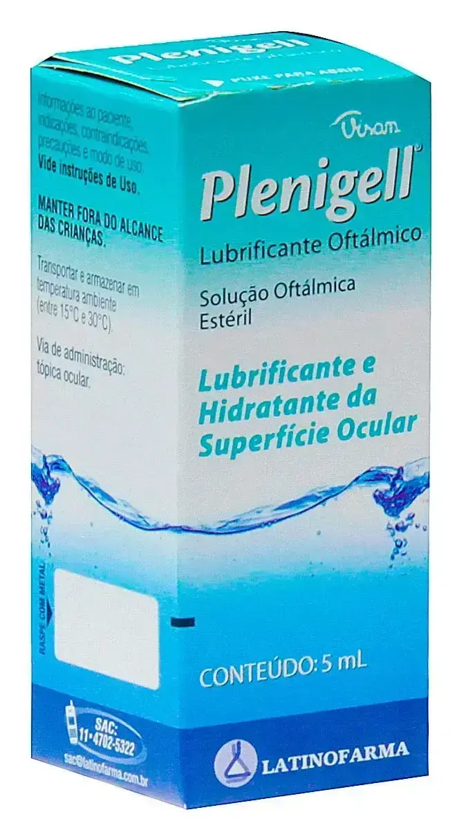 PLENIGELL SOLUCAO OFTALMICA  5ML CARBOXIMETILCELULOSE