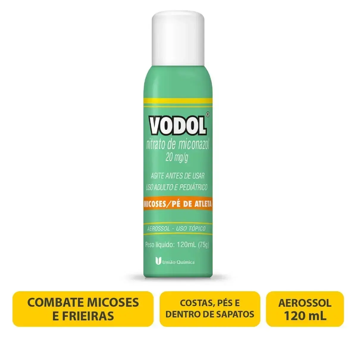 VODOL 20MG/G AEROSSOL 120ML MICONAZOL NITRATO