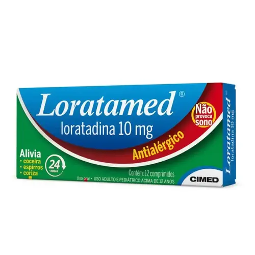 LORATAMED 10MG 12 COMPRIMIDOS LORATADINA