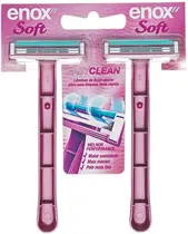 APARELHO DE DEPILACAO ENOX SOFT FEMININO 2 UNIDADES