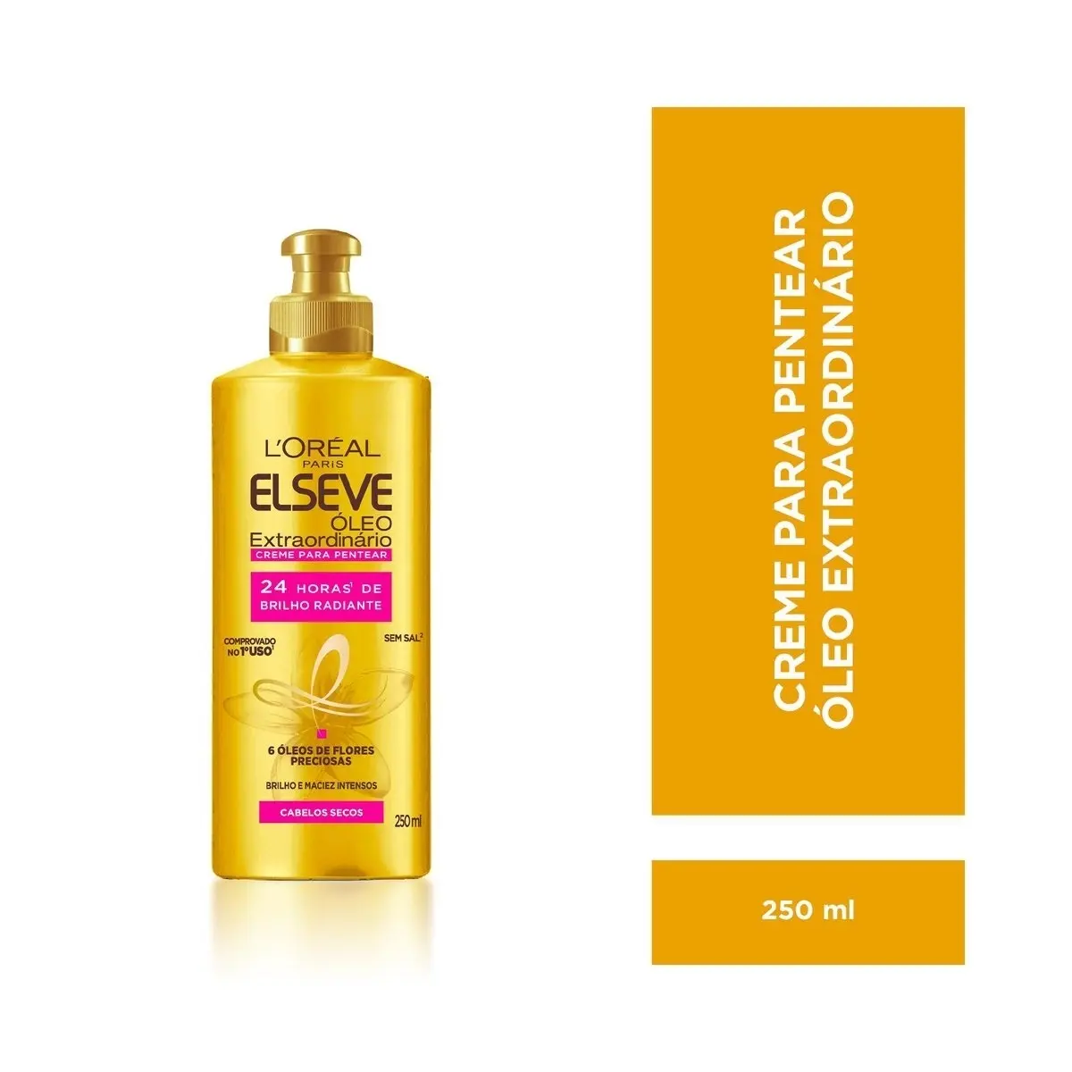 CREME DE PENTEAR ELSEVE OLEO EXTRAORDINARIO NUTRICAO INTENSA 250ML