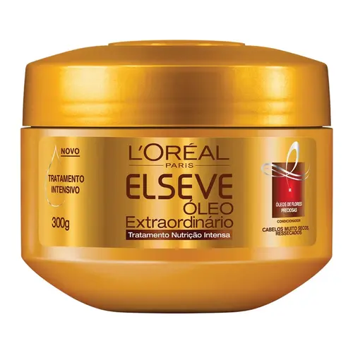 CREME DE TRATAMENTO ELSEVE OLEO EXTRAORDINARIO NUTRITIVO 300GR