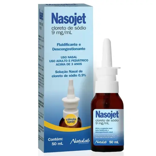 NASOJET 0,9% 50ML NATULAB SODIO CLORETO
