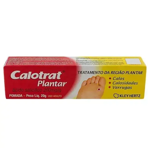 CALOTRAT PLANTAR POMADA 20GR HERTZ ACIDO SALICILICO