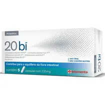 20 BI 5 CAPSULAS LACTOBACILLUS ACIDOPHILUS