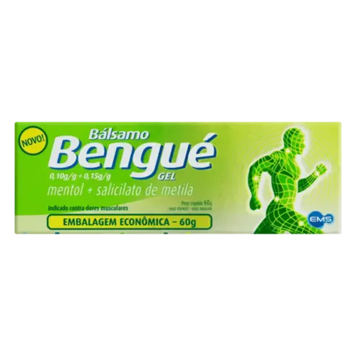 BALSAMO BENGUE GEL 60GR SALICILATO DE METILA + CANFORA + MENTOL