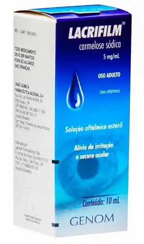 LACRIFILM 5MG 10ML CARMELOSE SODICA