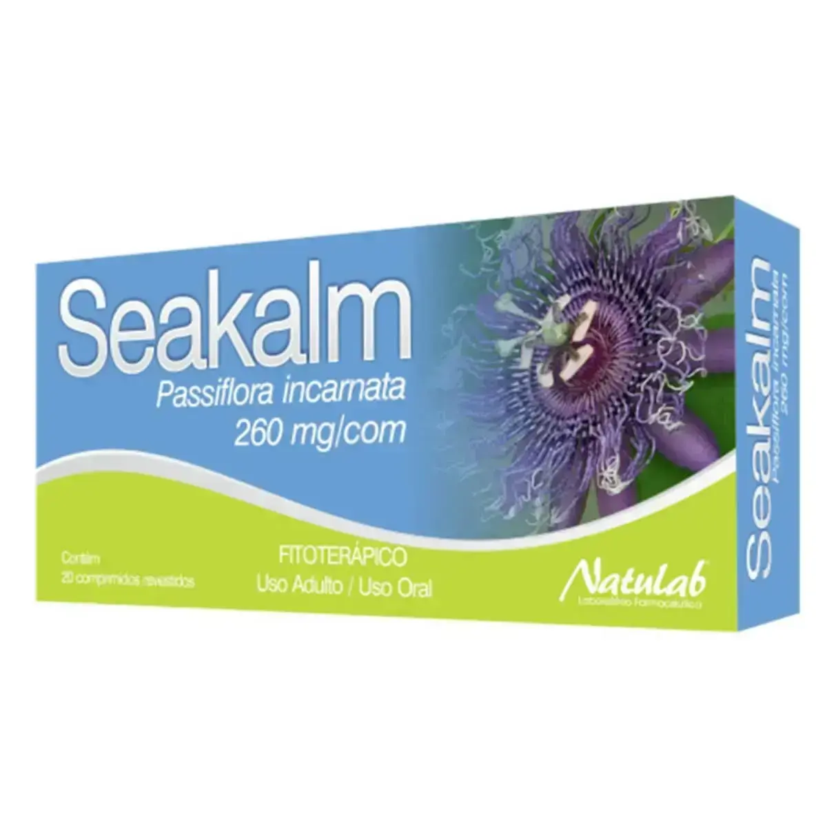 SEAKALM 260MG 20 COMPRIMIDOS PASSIFLORA INCARNATA + ASSOCIACAO