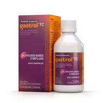GASTROL TC SUSPENSAO 240ML HIDROXIDO DE ALUMINIO + HIDROXIDO DE MAGNESIO + SIMETICONA