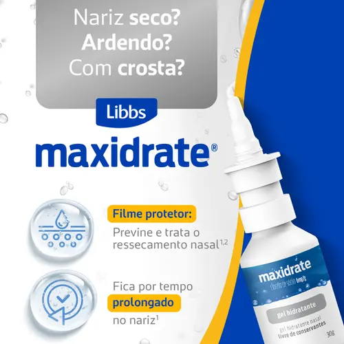 MAXIDRATE 6MG GEL NASAL 30GR SODIO CLORETO