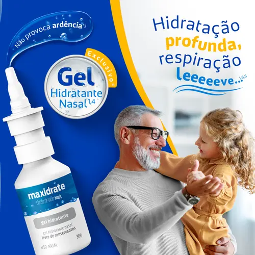 MAXIDRATE 6MG GEL NASAL 30GR SODIO CLORETO