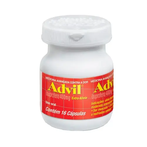 ADVIL 400MG 16 CAPSULAS IBUPROFENO