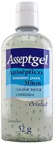 ALCOOL GEL - ASSEPTGEL CRISTAL 52GR