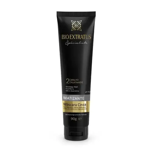 MASCARA BIO EXTRATUS SPECIALISTE MATIZANTE CINZA 90GR