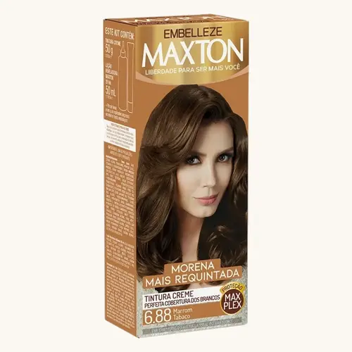 TINTURA MAXTON 6.88 MARROM TABACO