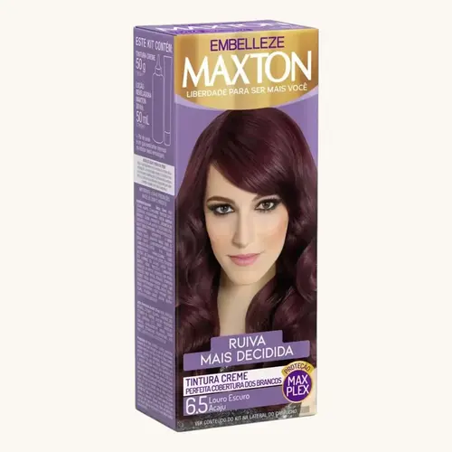 TINTURA MAXTON 6.5 LOURO ESCURO ACAJU