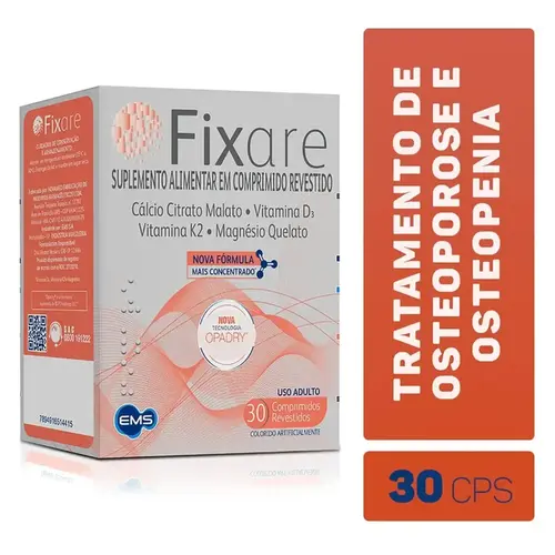 FIXARE 30 COMPRIMIDOS CALCIO + MAGNESIO + VITAMINA K2 + VITAMINA D