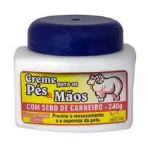 CREME SAN JULLY SEBO DE CARNEIRO PARA PES E MAOS 240GR