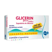 GLICERIN INFANTIL SUPOSITORIO 6 UNIDADES EMS