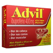 ADVIL 400MG 20 CAPSULAS IBUPROFENO