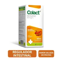 COLACT 667MG/ML XAROPE 120ML SABOR FRUTAS LACTULOSE