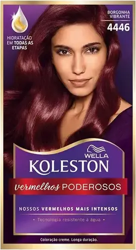 TINTURA KOLESTON 4446 BORGONHA VIBRANTE