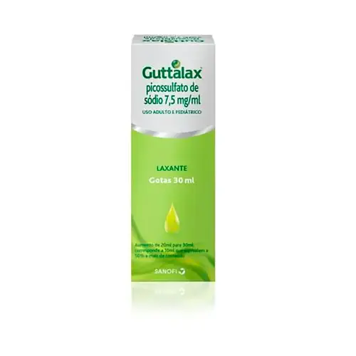GUTTALAX 7,5MG/ML GOTAS 30ML PICOSSULFATO SODICO