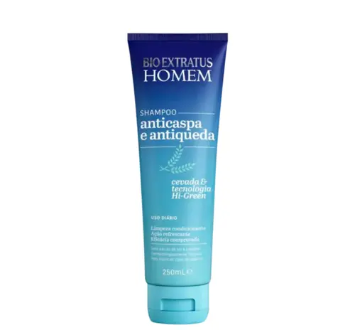 SHAMPOO ANTICASPA ANTIQUEDA BIO EXTRATUS HOMEM 250ML