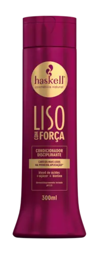 CONDICIONADOR HASKELL LISO COM FORCA 300ML