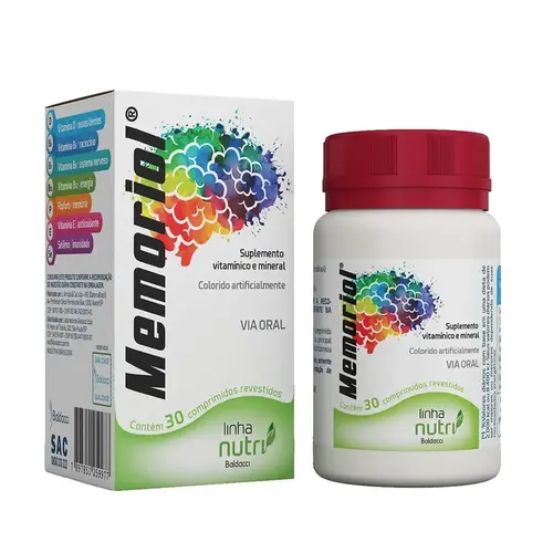 MEMORIOL 30 COMPRIMIDOS MULTIVITAMINICO - POLIVITAMINICO